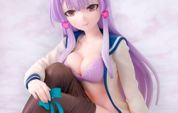 『俺を好きなのはお前だけかよ』秋野桜のエロい着替え中の下着丸見え姿のエロフィギュアの画像