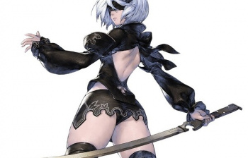 『ニーア リィンカーネーション』エロい片乳出し太ももの女の子やエロいお尻の2Bなど！の画像