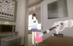 『縦笛なめなめVR』女の子の縦笛や私物をバレないようにこっそり舐めるイカれたゲーム！の画像