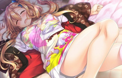 PS4版『アイカギ2』エロいTシャツ1枚にパンツ丸見えのオタク幼馴染とのえっちな同棲生活の画像