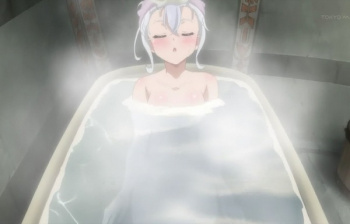 アニメ『魔女の旅々』8話でエロい女の子のお風呂入浴シーンやエロダッチワイフなど！の画像