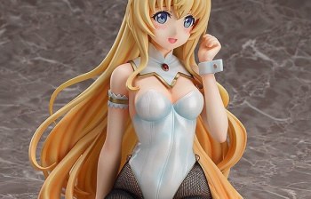 『ゴブリンスレイヤー』女神官ちゃんのエロい太もものバニー姿のエロフィギュア！の画像