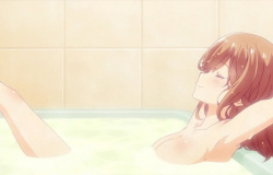 アニメ『IDOLY PRIDE』4話で女の子のエロいお風呂入浴シーンのおっぱい！の画像