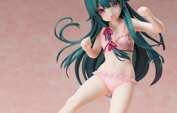 『くまクマ熊ベアー』ユナの着ぐるみ姿とそれを脱いで下着姿になれるエロフィギュア！の画像