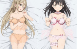 アニメ『One Room』3期の女の子たちのエロいランジェリー衣装のエロ抱きまくらなど!の画像