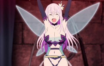 アニメ『究極進化したフルダイブRPGが現実よりもクソゲ―だったら』エロおっぱい衣装！4月放送開始の画像