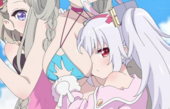 アニメ『アズールレーン びそくぜんしんっ！』12話で女の子たちのエロいおっぱい回！の画像