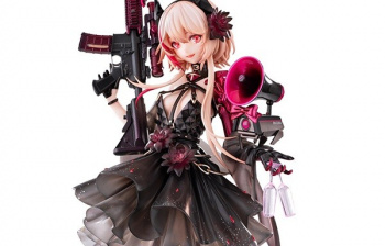 『ドールズフロントライン』M4 SOPMOD IIのエロいおっぱいが丸出しのエロドレスフィギュアの画像