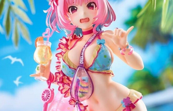 『アイドルマスター シンデレラガールズ』夢見りあむのエロおっぱい水着姿のエロフィギュアの画像