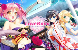 スイッチ版『Lovekami -Useless Goddess-』エロいおっぱいが丸見えな衣装の女の子などの画像