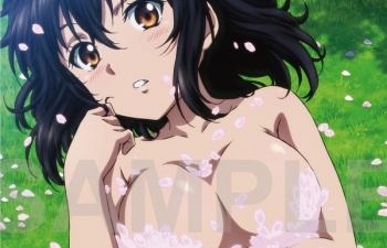 『ストライク・ザ・ブラッド』桜の花びらだけで裸の局部を隠してるエロ全裸プレイマットの画像