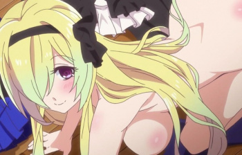 アニメ『女神寮の寮母くん。』5話でエロい温泉回で女の子にほぼ襲われてるエロシーンなど！の画像