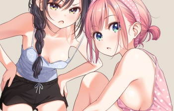 漫画『NEW GAME!』最終13巻と画集の店舗特典で女の子たちのえっちすぎるイラスト！の画像
