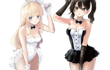 『寄宿学校のジュリエット』ペルシアと狛井蓮季のエロいバニー衣装のエロイラストグッズ！の画像