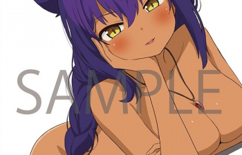 アニメ『ジャヒー様はくじけない！』BD店舗特典でエロい全裸やエロバニーなどエロイラスト！の画像