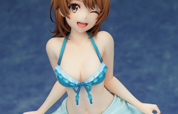 『俺ガイル』一色いろはのえっちな水着姿であざとかわいいポーズのエロフィギュア！の画像
