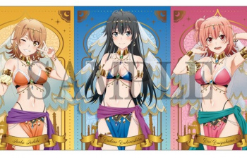 『俺ガイル』3人がエロすぎるドスケベアラビアンな格好をしてるエロイラストグッズ！の画像