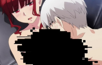 アニメ『終末のハーレム』7話で同級生の女の子を落としたり襲われたりえっちしまくったりの画像