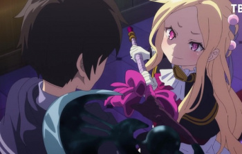 アニメ『魔法使い黎明期』エロいおっぱいの女の子のえっちな下着姿！4月放送開始の画像