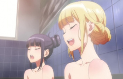 アニメ『パリピ孔明』8話で女の子たちのえっちな銭湯入浴シーンでエロい裸姿！の画像
