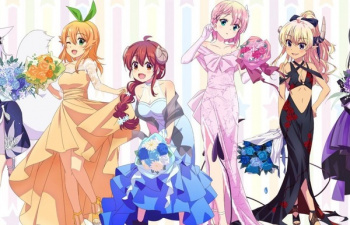 『まちカドまぞく』女の子たちのえっちなパーティードレス姿のエロイラストなど原画展！の画像
