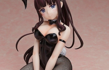 『NEW GAME!』滝本ひふみのおっぱいムチムチエロボディのエロバニー姿のエロフィギュアの画像