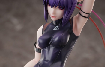 『攻殻機動隊 SAC_2045』草薙素子のえっちなおっぱいピッチリなエロ衣装のエロフィギュアの画像