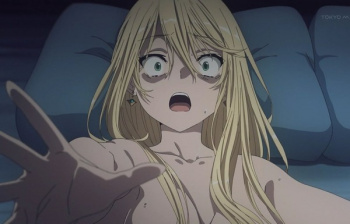 アニメ『Engage Kiss』7話で女の子とのえっちシーンやエロい裸にぬるぬる触手シーンなど！の画像