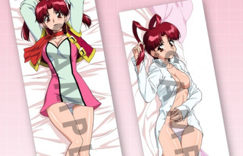 『勇者王ガオガイガー』卯都木命のえっちな裸ワイシャツにパンツ丸見えのエロ抱きまくら！の画像
