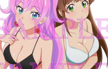 アニメ『夫婦以上、恋人未満。』BD/DVD店舗特典でエロおっぱいの水着姿などエロイラストの画像
