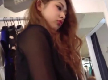 【隠撮動画】「みちょぱ」系ショップ店員さんのパンチラ盗撮映像がオカズに最適ｗｗｗの画像