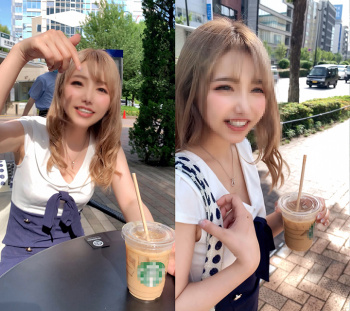 【エロ動画 素人】 アプリで出会った19歳のスレンダー女子大生VS種付けオヤジ対決の画像