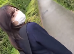 【無修正 エロ動画】 マスク姿のちっぱい制服美少女をホテルに連れ込みハメ撮りの画像