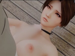 【3Dエロアニメ】不知火舞が制服姿で手コキとフェラチオしてくれるセックスの画像