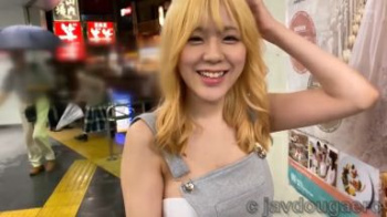 高身長Fカップ美乳美尻色白ボディの金髪美形ギャルをハメ撮り 中出し顔射 椿ましろの画像