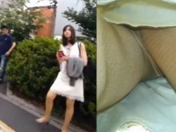 【盗撮動画】抜群の美脚スレンダーな美人お嬢さんを尾行しながらパンチラ隠し撮り投稿するwwwの画像