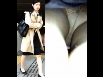 【HD盗撮動画】真面目そうなリクスーOLのお嬢さん達のパンチラを無断撮影して堪能しまくるｗｗｗの画像