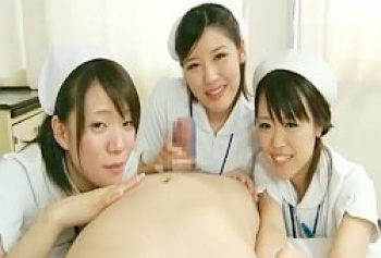 加納綾子 早瀬ありす 聖菜アリサ 安達柚奈 辺見麻衣/ナース達がハーレムフェラでち○ぽ攻めの画像