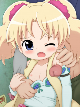 【ロリチクチラ】ロリ少女が春で暖かくなってきたので薄着とかで色々チクチラしちゃってる二次エロ画像の画像