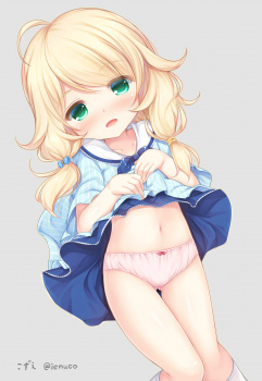 【たくし上げロリ】可愛いロリ少女がスカートたくし上げて中の秘密空間を見せてくれる可愛いロリたくし上げパンツ見せエロ画像！の画像