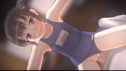 【ロリ騎乗位GIFアニメ】ロリ少女を上に乗せてパンパンしちゃうロリ騎乗位、女性上位、座位でセクロスしてるGIFアニメーション！の画像