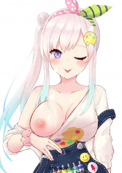 【イオフィちゃん】HololiveIDのブロンド美少女イオフィちゃんことアイラニ・イオフィフティーン(Airani Iofifteen.)の二次エロ画像の画像