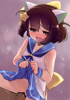 【ロリたくしエッチ】二次ロリ少女とエッチしてる時に結合部が見えるようにスカートとかたくし上げセックス二次エロ画像の画像