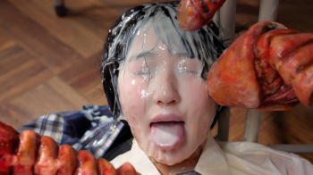 触手ペットの“くーちゃん” 触手の虜になった●春姉妹 妹るか編の画像