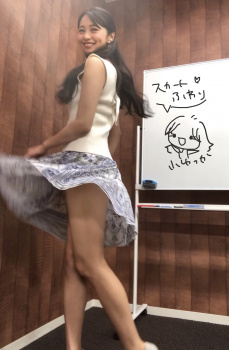 スカートふわりお姉さんの黒澤ゆりか(32)がCM出てるの画像