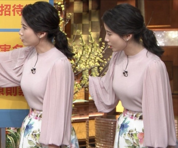 テレ朝・森川夕貴アナの横乳ステーション part16の画像