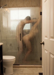 本場のシャワーセックスのエロ画像の画像