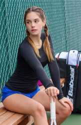 美しすぎる16歳テニスプレイヤーのレイン・マッケンジーの画像