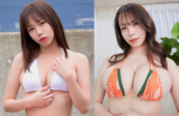 グラドル乙陽葵(19)が1年でトンデモおっぱいになるの画像