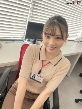 ４月にSOD入社したばかりの松川令奈さん(21)がもうAVに行くの画像